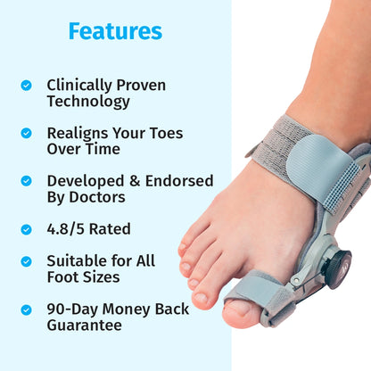 Toesy™ - Bütyök fixáló